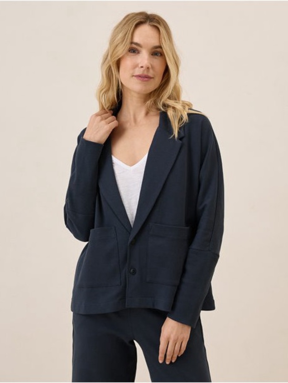 PACT | Airplane relaxed blazer | large